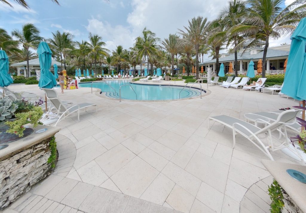 Pool deck - Mediterranean Courtyard at The Breakers, Palm Beach, FL